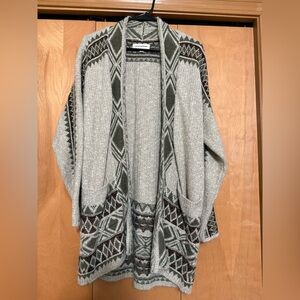 Lucky Brand Sweater - Tan and Green